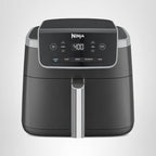 Ninja | Air Fryer Pro XL | 6.5QT Capacity fits up to 9lbs of Wings| 7-in-1 Max Crisp, Broil, Air Fry, Roast, Bake, Reheat & Dehydrate | Dishwasher Safe Parts | Space Saving | Grey | AF182AMZ
