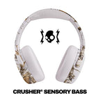 Skullcandy Crusher ANC 2 Wireless Over-Ear Bluetooth Headphones with Extra USB-C Charging Cable, Multi-Sensory Bass, Active Noise Cancelling, 60 Hours Battery, Microphone iPhone Android - True Black