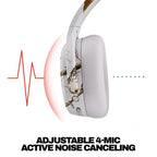 Skullcandy Crusher ANC 2 Wireless Over-Ear Bluetooth Headphones with Extra USB-C Charging Cable, Multi-Sensory Bass, Active Noise Cancelling, 60 Hours Battery, Microphone iPhone Android - True Black