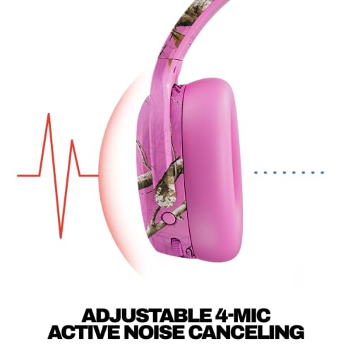 Skullcandy Crusher ANC 2 Wireless Over-Ear Bluetooth Headphones with Extra USB-C Charging Cable, Multi-Sensory Bass, Active Noise Cancelling, 60 Hours Battery, Microphone iPhone Android - True Black