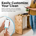 Shark Robot Vacuum & Mop Combo, Powerful Suction, Matrix Plus, 60-Day Debris Capacity, HEPA Bagless Self Empty Base, Sonic Mopping, Home Mapping for Pet Hair - Carpets & Hardfloor, AV2610WA