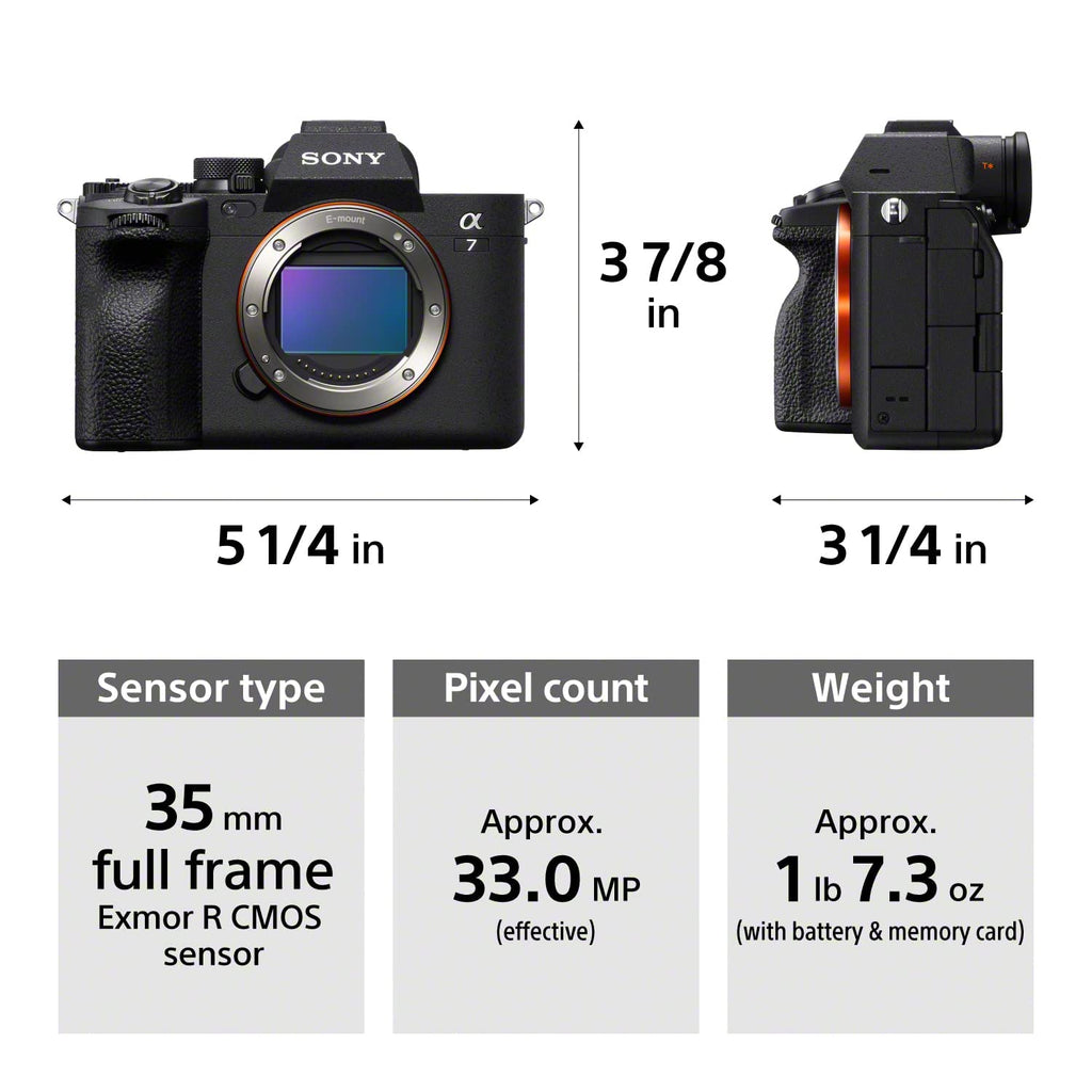 Sony Alpha 7 IV Full-frame Mirrorless Interchangeable Lens Camera