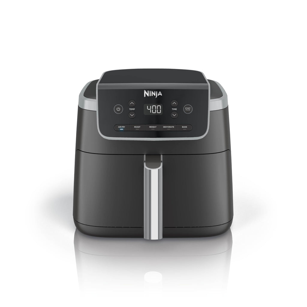 Ninja | Air Fryer Pro XL | 6.5QT Capacity fits up to 9lbs of Wings| 7-in-1 Max Crisp, Broil, Air Fry, Roast, Bake, Reheat & Dehydrate | Dishwasher Safe Parts | Space Saving | Grey | AF182AMZ
