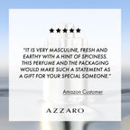 Azzaro Wanted Eau de Parfum - Energizing & Intense Mens Cologne - Woody, Aromatic & Spicy Fragrance - Fresh Notes of Juniper Berries, Sage, Vetiver - Lasting Wear - Luxury Perfumes for Men