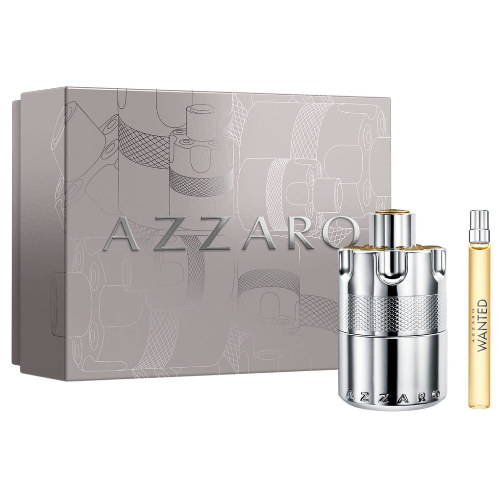 Azzaro Wanted Eau de Parfum - Energizing & Intense Mens Cologne - Woody, Aromatic & Spicy Fragrance - Fresh Notes of Juniper Berries, Sage, Vetiver - Lasting Wear - Luxury Perfumes for Men