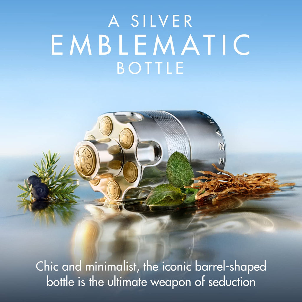 Azzaro Wanted Eau de Parfum - Energizing & Intense Mens Cologne - Woody, Aromatic & Spicy Fragrance - Fresh Notes of Juniper Berries, Sage, Vetiver - Lasting Wear - Luxury Perfumes for Men