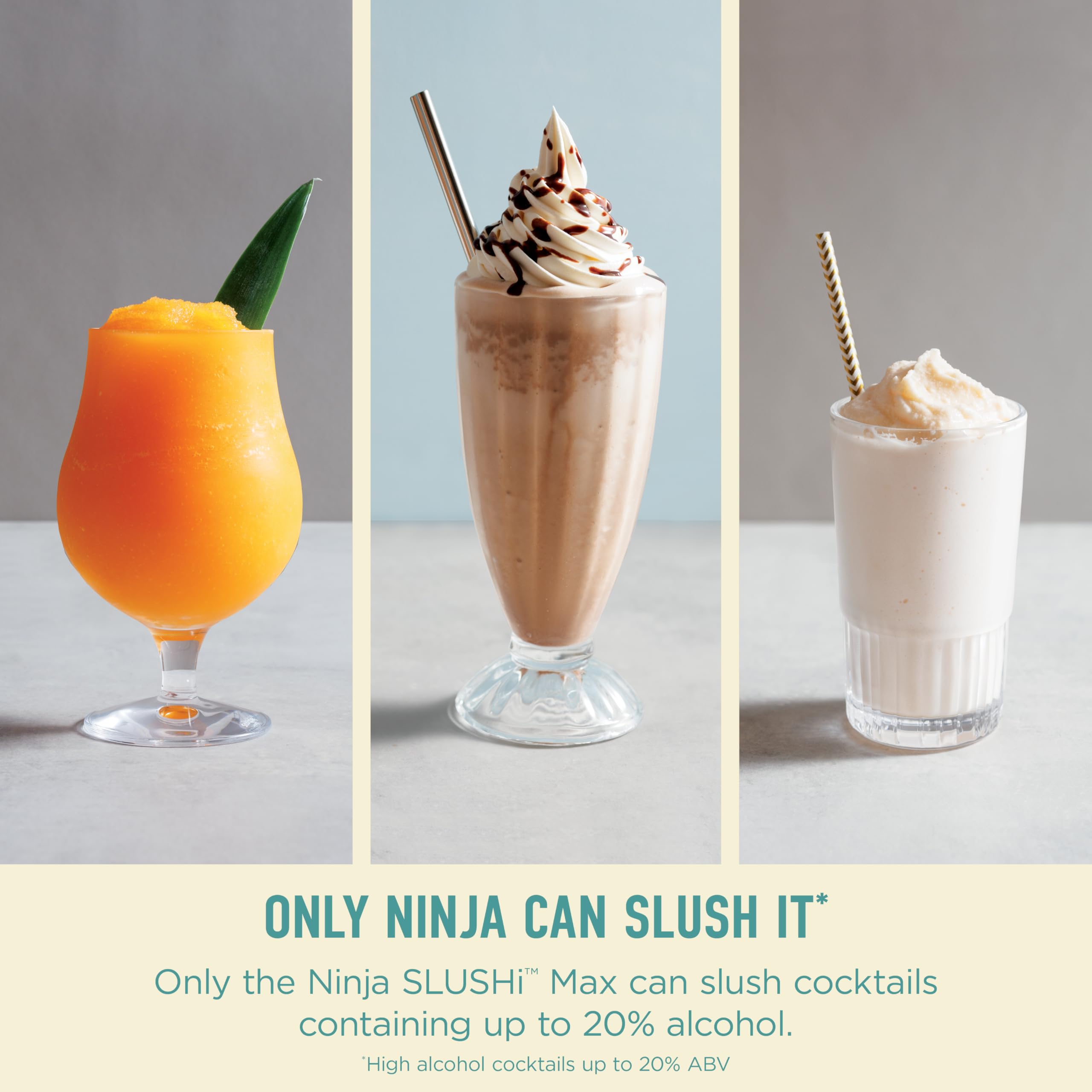 Ninja SLUSHi Max | XXL Smart Frozen Drink Maker | Exclusive Smart Technology | Party-Sized 150oz Capacity | No Ice Needed | 6 Programs | Perfect Temp & Texture up to 12 hours | Blue | FS605SG