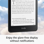 Kindle Paperwhite Signature Edition Essentials Bundle including All-new Kindle Paperwhite Signature Edition (32GB) - Black, Fabric Cover - Black, and Wireless Charging Dock