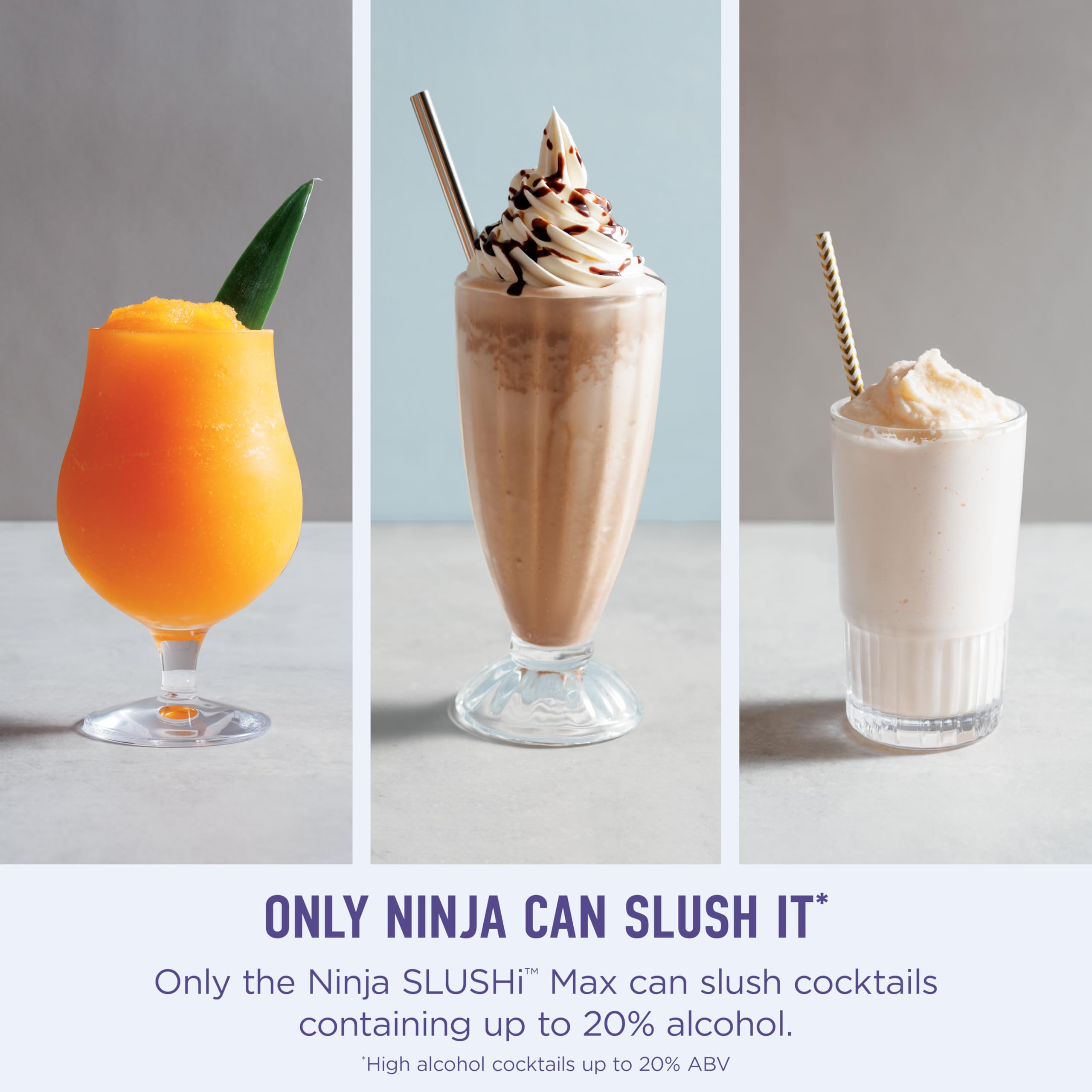Ninja SLUSHi Max | XXL Smart Frozen Drink Maker | Exclusive Smart Technology | Party-Sized 150oz Capacity | No Ice Needed | 6 Programs | Perfect Temp & Texture up to 12 hours | Blue | FS605SG