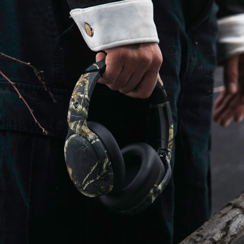 Skullcandy Crusher ANC 2 Wireless Over-Ear Bluetooth Headphones with Extra USB-C Charging Cable, Multi-Sensory Bass, Active Noise Cancelling, 60 Hours Battery, Microphone iPhone Android - True Black