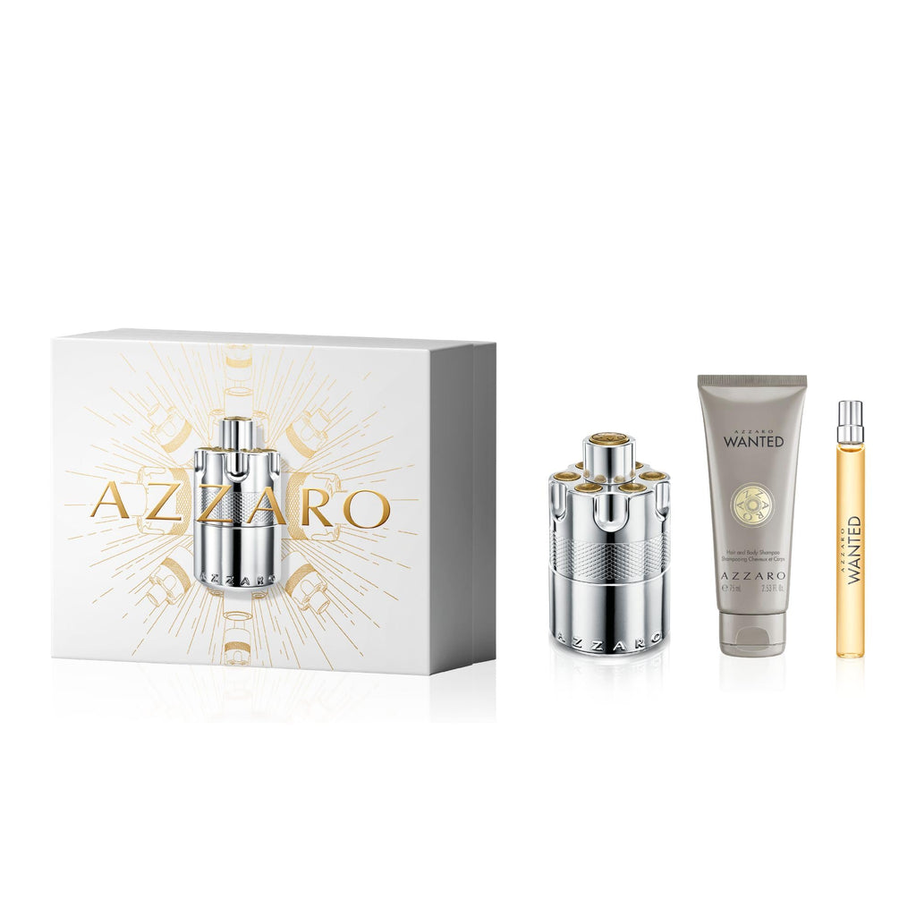 Azzaro Wanted Eau de Parfum - Energizing & Intense Mens Cologne - Woody, Aromatic & Spicy Fragrance - Fresh Notes of Juniper Berries, Sage, Vetiver - Lasting Wear - Luxury Perfumes for Men