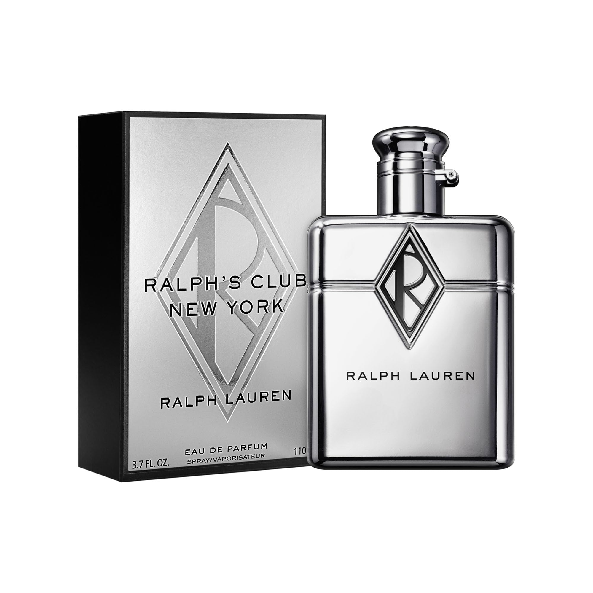 Ralph Lauren Fragrances - Ralph's Club New York - Eau de Parfum - Woody & Ambery Cologne for Men -With Blackcurrant, Vanilla, & Sandalwood