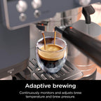Ninja Luxe Café 3-in-1 Espresso, Drip Coffee and Cold Brew Machine | Intergrated Coffee Grinder, Milk Frother, Assisted Tamper & Built-In Espresso Accessory Storage | Stainless Steel | ES601