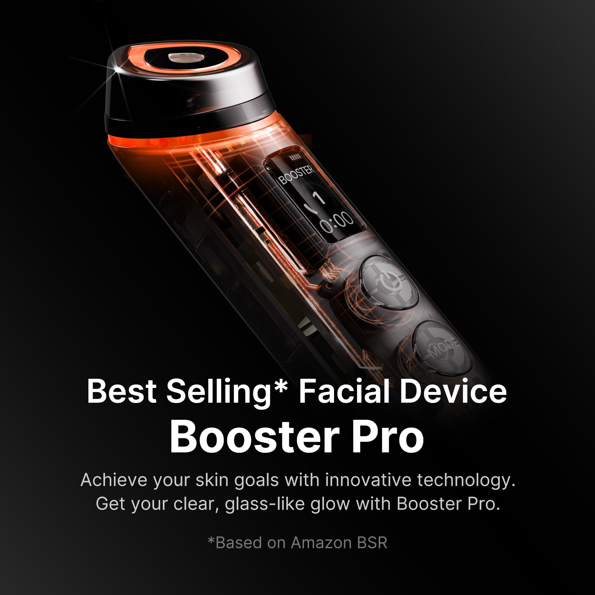 medicube Age-R Booster Pro | 6-in-1 Real Glass Glow Beauty Massager | Looking Glass Skin | Korean Skin Care