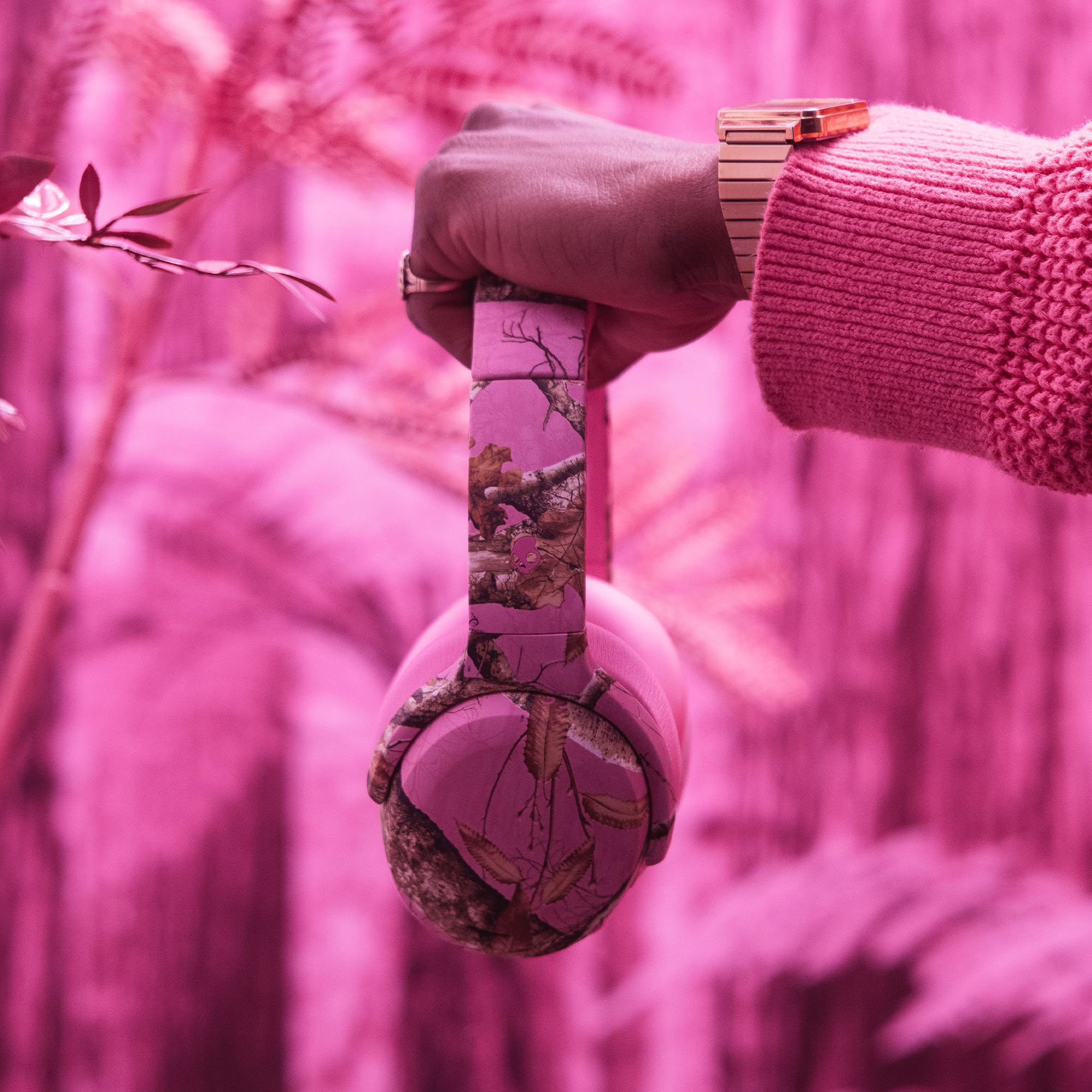 Skullcandy Crusher ANC 2 Wireless Over-Ear Bluetooth Headphones with Extra USB-C Charging Cable, Multi-Sensory Bass, Active Noise Cancelling, 60 Hours Battery, Microphone iPhone Android - True Black