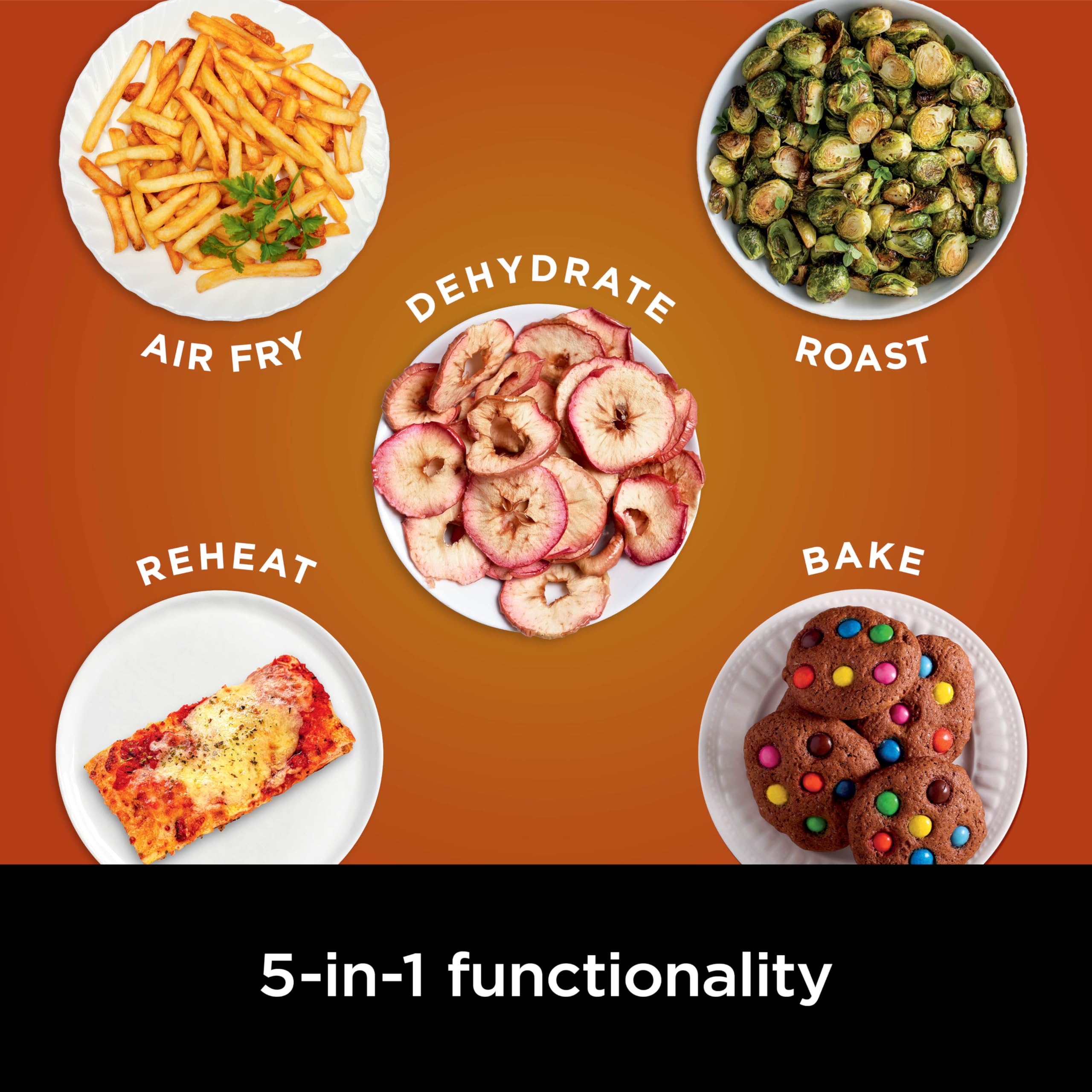 Ninja | Air Fryer Pro XL | 6.5QT Capacity fits up to 9lbs of Wings| 7-in-1 Max Crisp, Broil, Air Fry, Roast, Bake, Reheat & Dehydrate | Dishwasher Safe Parts | Space Saving | Grey | AF182AMZ