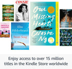 Kindle Paperwhite Signature Edition Essentials Bundle including All-new Kindle Paperwhite Signature Edition (32GB) - Black, Fabric Cover - Black, and Wireless Charging Dock