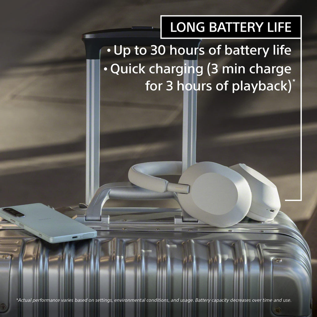 Sony WH-1000XM5 Premium Noise Canceling Wireless Headphones, Auto NC Optimizer, 30-Hour Battery, Alexa Voice Control, Smoky Pink