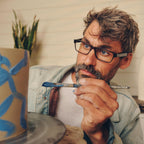 Amazon Echo Frames (newest model) + Echo Show 8 (newest model), Smart Glasses with Alexa, Rectangle frames in Classic Black with blue light filtering lenses