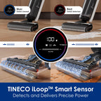 Tineco Smart Wet Dry Vacuum Cleaners, Floor Cleaner Mop 2-in-1 Cordless Vacuum for Multi-Surface, Lightweight and Handheld, Floor ONE S5 Combo