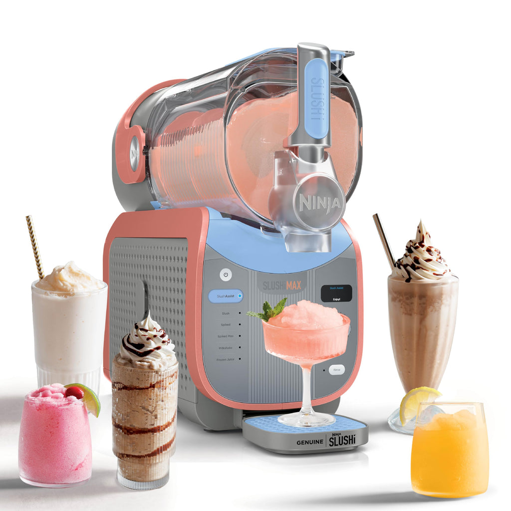 Ninja SLUSHi Max | XXL Smart Frozen Drink Maker | Exclusive Smart Technology | Party-Sized 150oz Capacity | No Ice Needed | 6 Programs | Perfect Temp & Texture up to 12 hours | Blue | FS605SG