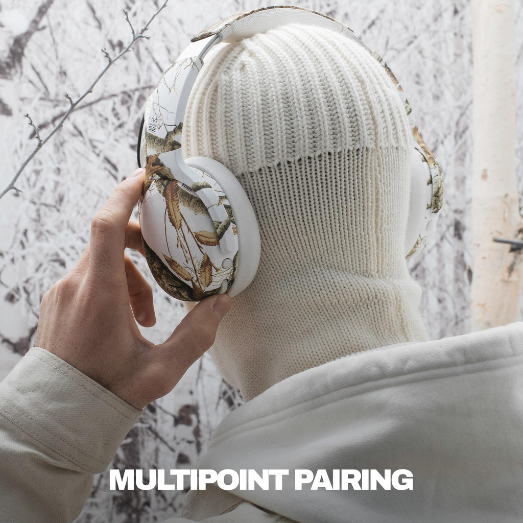 Skullcandy Crusher ANC 2 Wireless Over-Ear Bluetooth Headphones with Extra USB-C Charging Cable, Multi-Sensory Bass, Active Noise Cancelling, 60 Hours Battery, Microphone iPhone Android - True Black